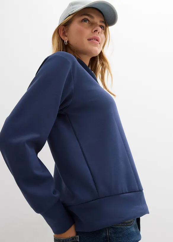 Sweatshirt av mjuk viskosmix, bonprix