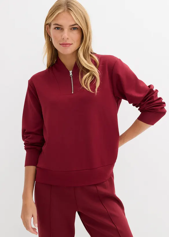 Sweatshirt av mjuk viskosmix, bonprix
