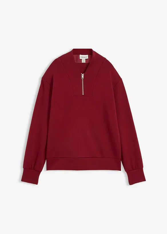Sweatshirt av mjuk viskosmix, bonprix