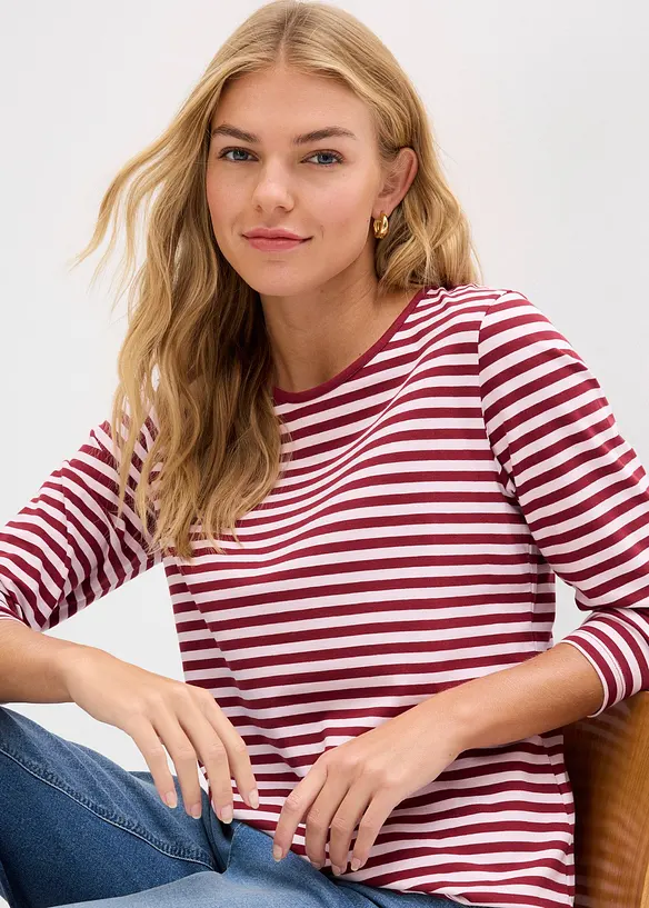 L&aring;ng&auml;rmad topp, bonprix