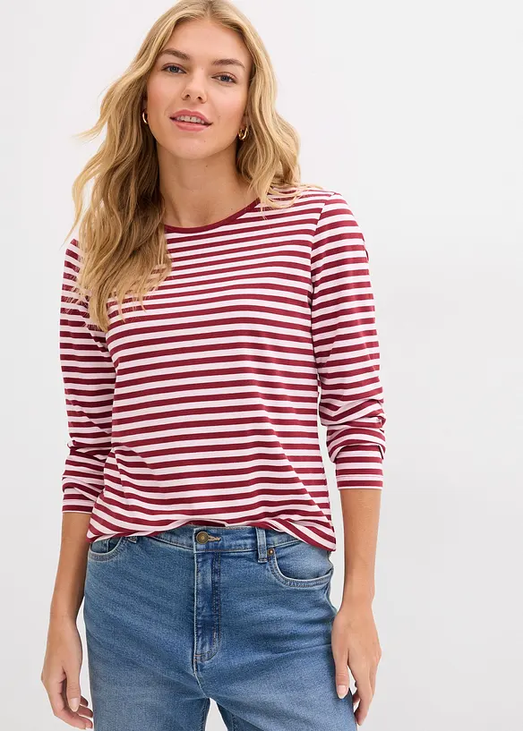 L&aring;ng&auml;rmad topp, bonprix