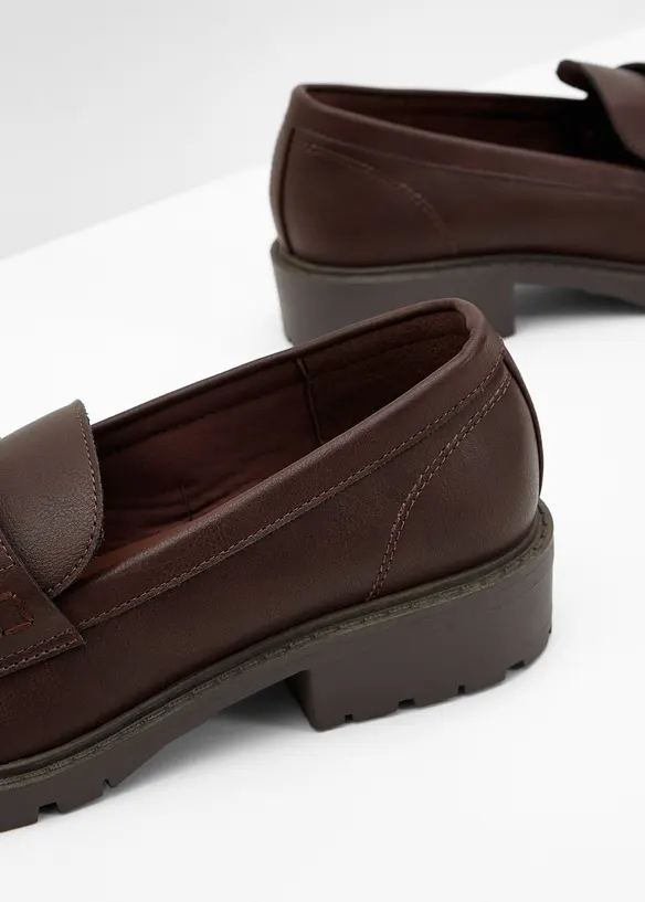 Loafers med profilsula, bonprix