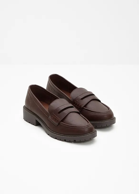 Loafers med profilsula, bonprix