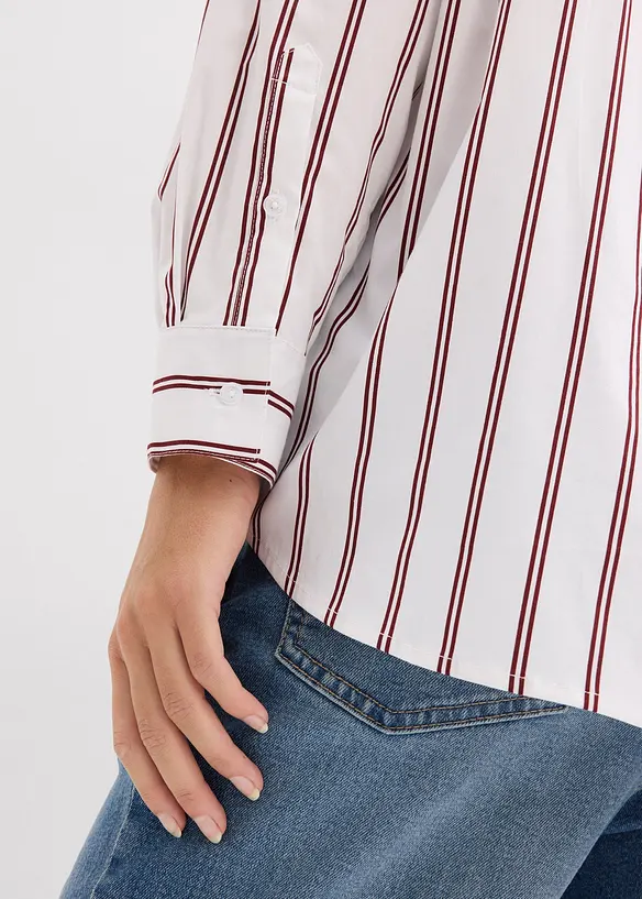 L&aring;ng skjortblus, bonprix