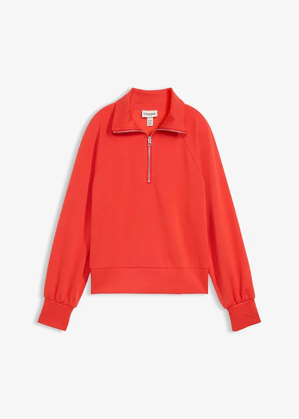 Sweatshirt av mjuk, stabil trik&aring;, bonprix