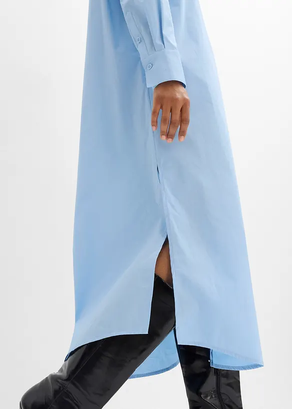 Skjortkl&auml;nning i bomull, bonprix