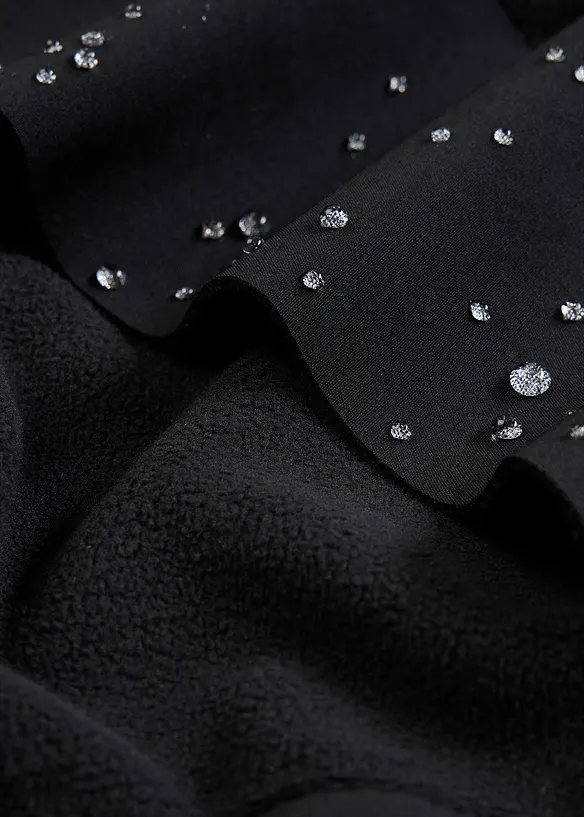 Mammajacka i softshell med babyficka fram och bak, bonprix