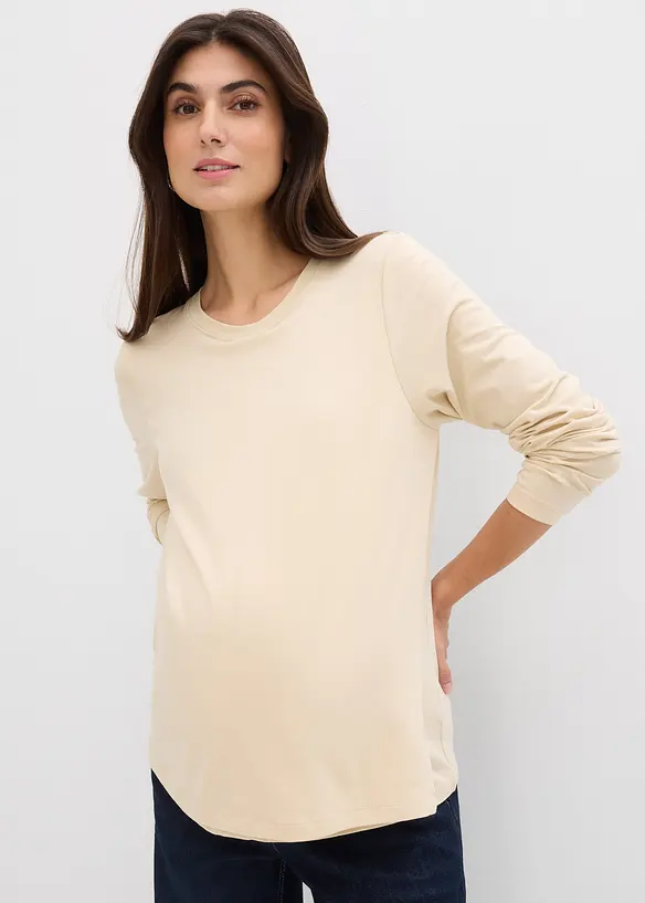 Mamma-/amningstopp i ekologisk bomull (2-pack), bonprix