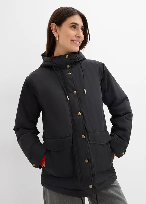 Parkas med varm vaddering, bonprix