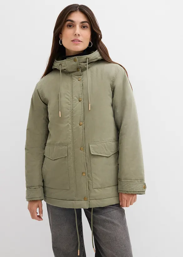 Parkas med varm vaddering, bonprix