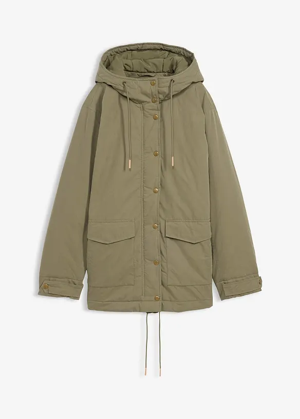 Parkas med varm vaddering, bonprix