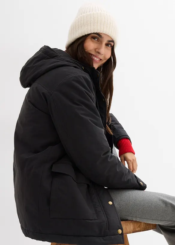 Parkas med varm vaddering, bonprix