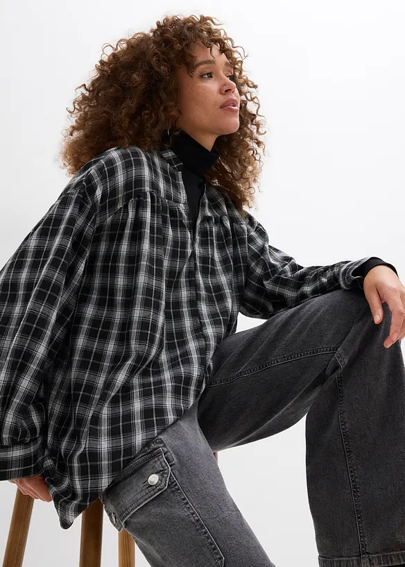 L&aring;ng oversizeblus, bonprix