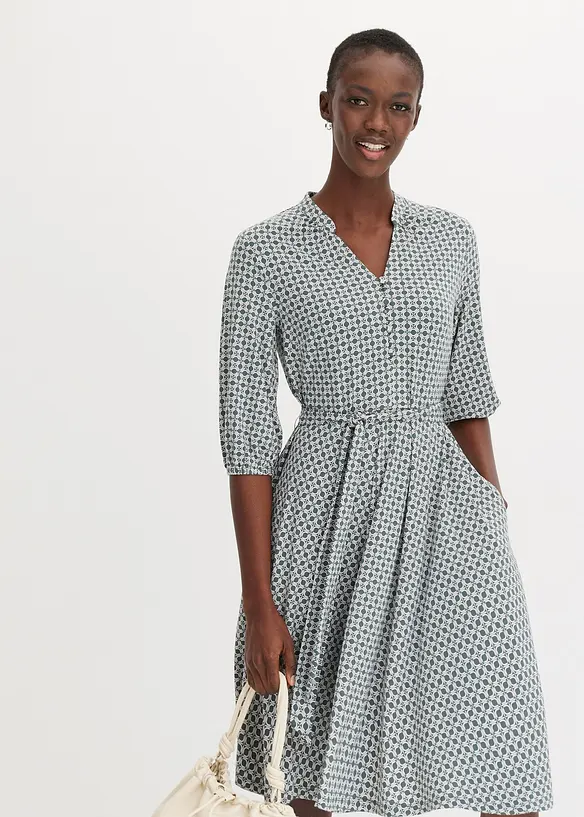 Trik&aring;kl&auml;nning med knytband (2-pack), bonprix