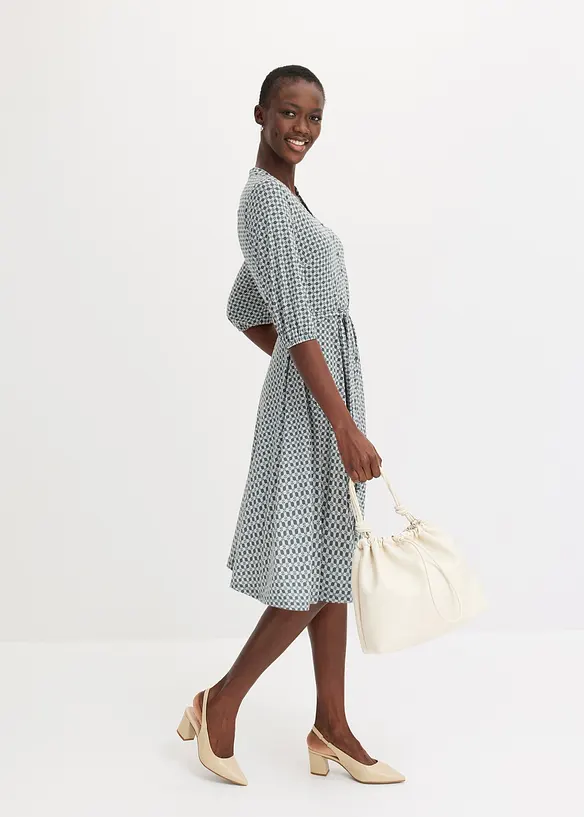 Trik&aring;kl&auml;nning med knytband (2-pack), bonprix