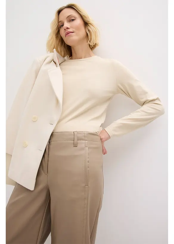 Culotter i skinnimitation, bonprix