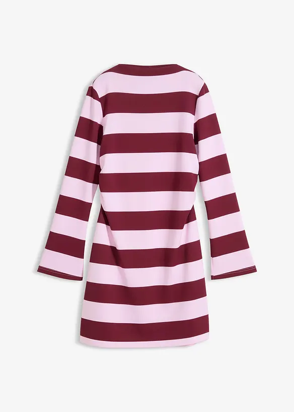 Jerseykl&auml;nning med st&aring;krage, bonprix