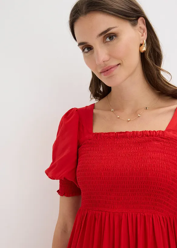 M&ouml;nstrad midikl&auml;nning, bonprix