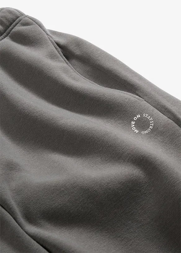 Fodrad joggingbyxa, snabbtorkande, bonprix