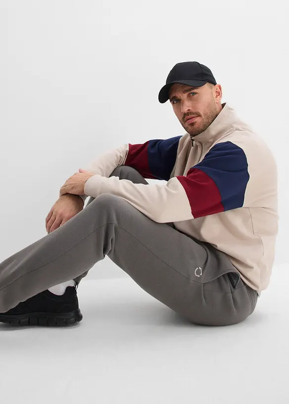 Fodrad joggingbyxa, snabbtorkande, bonprix