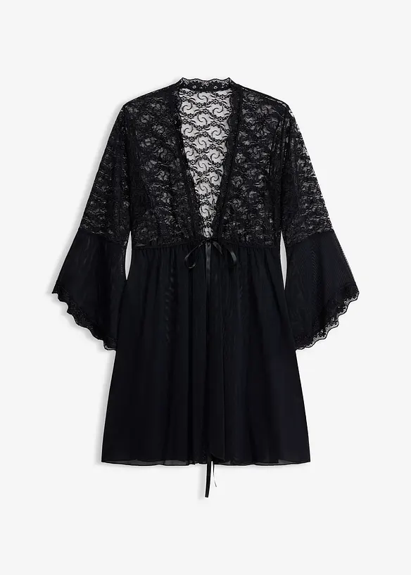 Kimono och stringtrosa (2 delar), bonprix