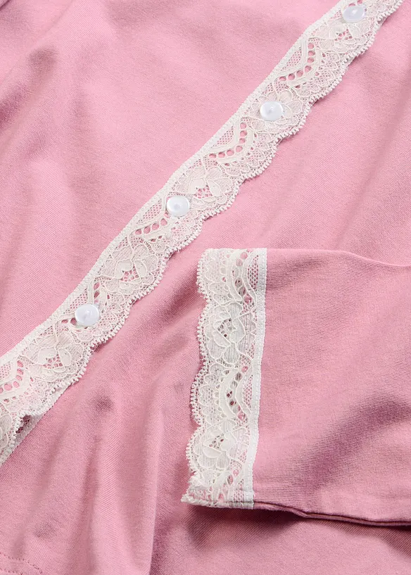 Pyjamas med knappsl&aring;, bonprix