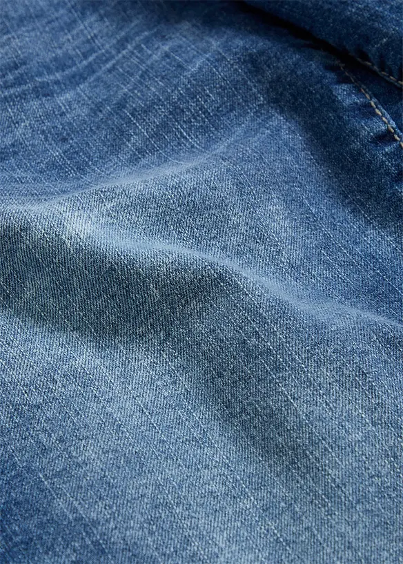 Stretch Straight Jeans Mid Waist, bonprix