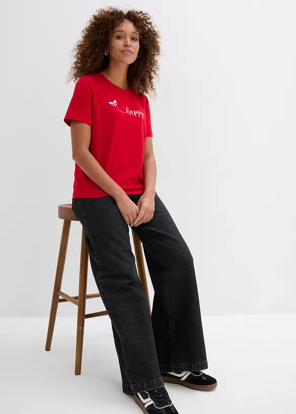 T-shirt i bomull, bonprix