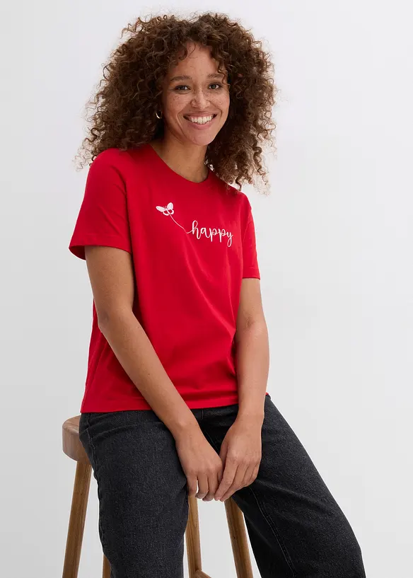 T-shirt i bomull, bonprix