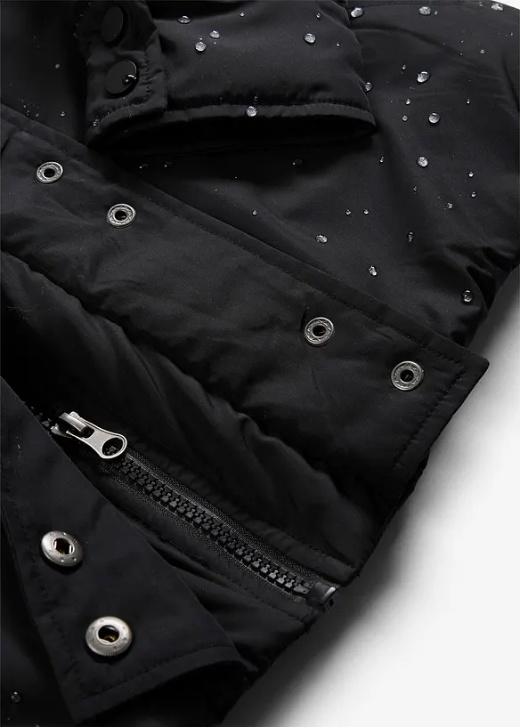 Vattenavvisande jacka med extrakrage, bonprix