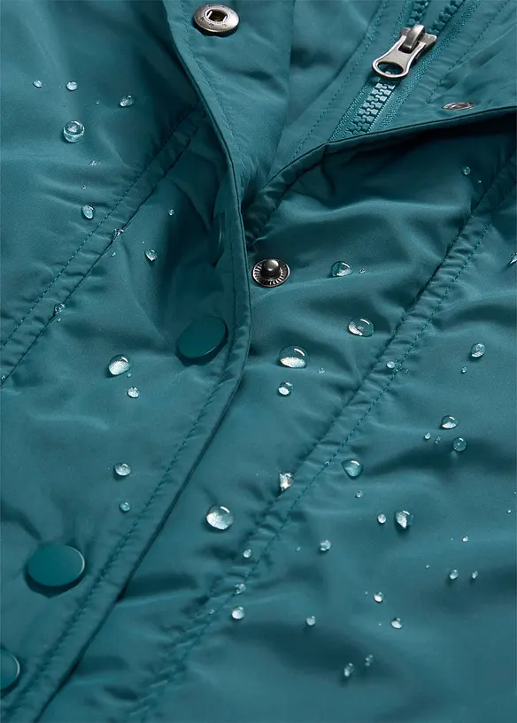 Vattenavvisande jacka med extrakrage, bonprix