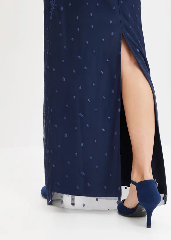 Spetskl&auml;nning med broderi, bonprix