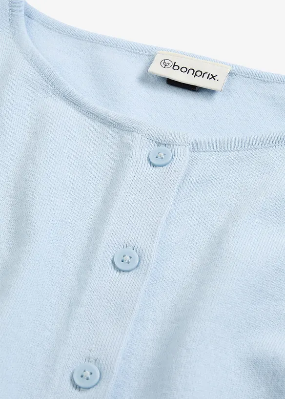 Finstickad cardigan, bonprix