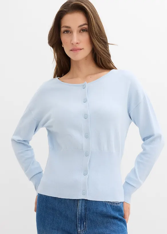 Finstickad cardigan, bonprix