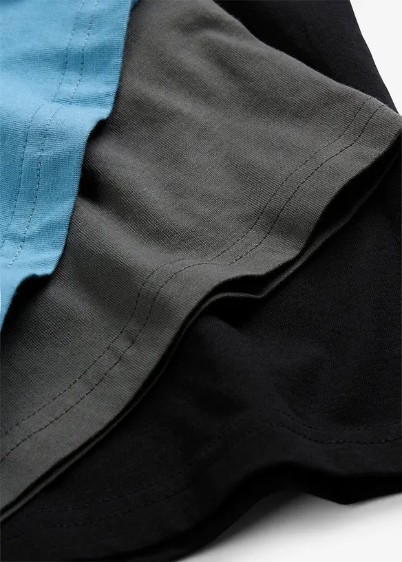 T-shirt i ekologisk bomull f&ouml;r barn (3-pack), bonprix