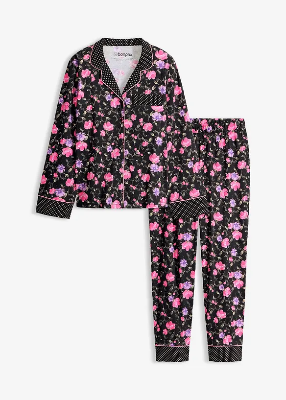 Pyjamas i bomull, bonprix