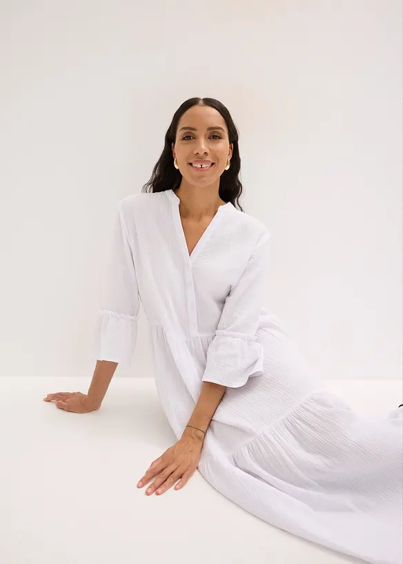 Maxikl&auml;nning i muslin, bonprix