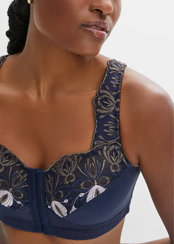 Avlastande BH med framkn&auml;ppning och utan bygel, bonprix
