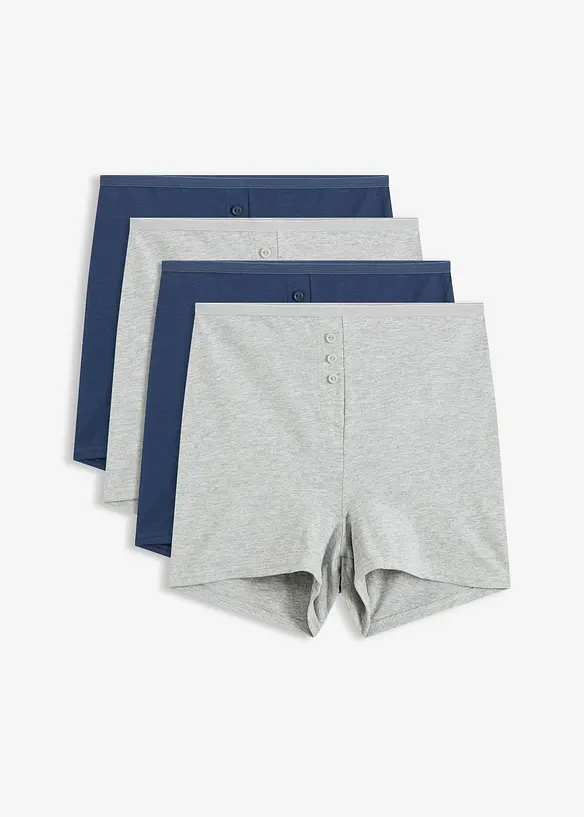 Boxertrosa med h&ouml;g midja (4-pack), bonprix