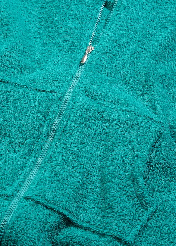 Frott&eacute;badrock av ekologisk bomull med dragkedja, bonprix