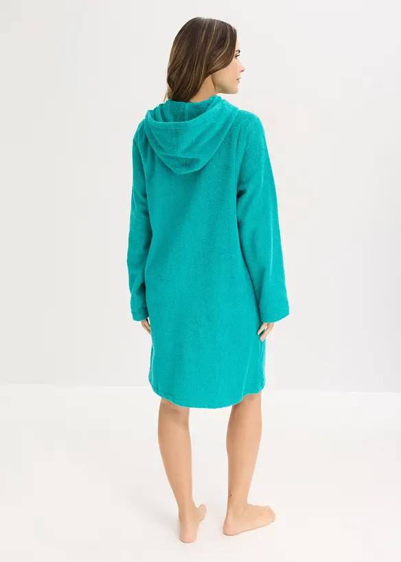 Frott&eacute;badrock av ekologisk bomull med dragkedja, bonprix