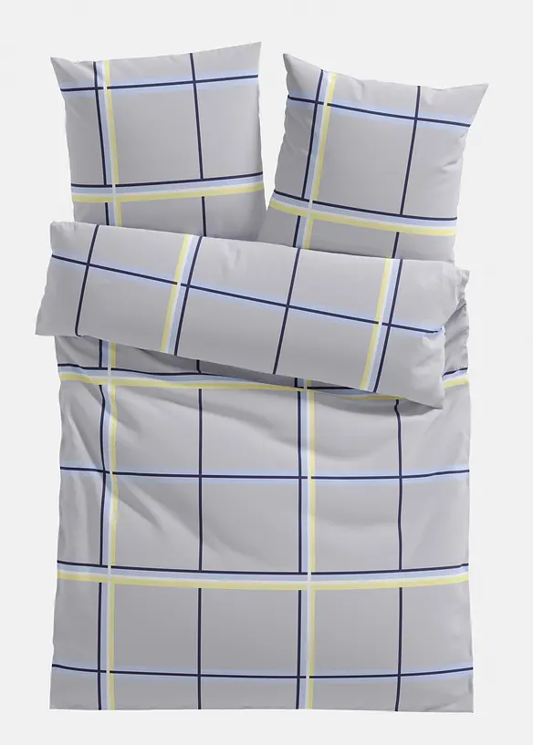 P&aring;slakanset med rutm&ouml;nster, bonprix