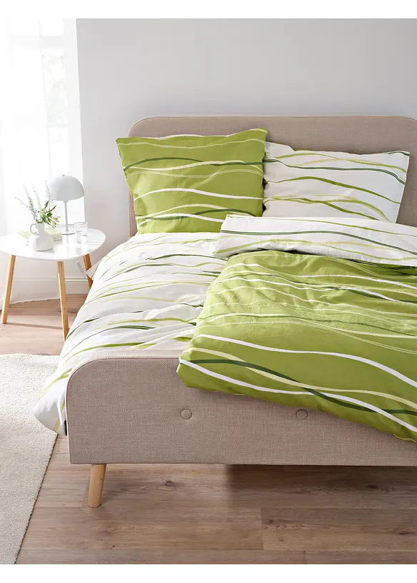 V&auml;ndbart p&aring;slakanset med v&aring;gm&ouml;nster, bonprix