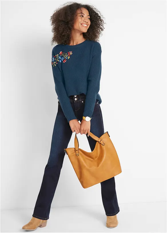 Shaping Bootcut Jeans High Waist, bonprix