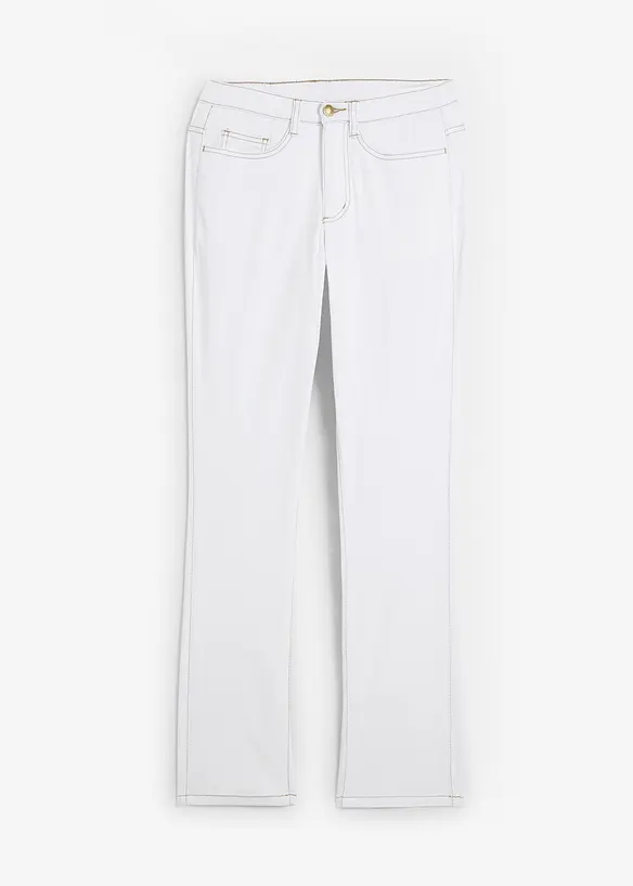 Stretchjeans Straight Mid Waist, bonprix