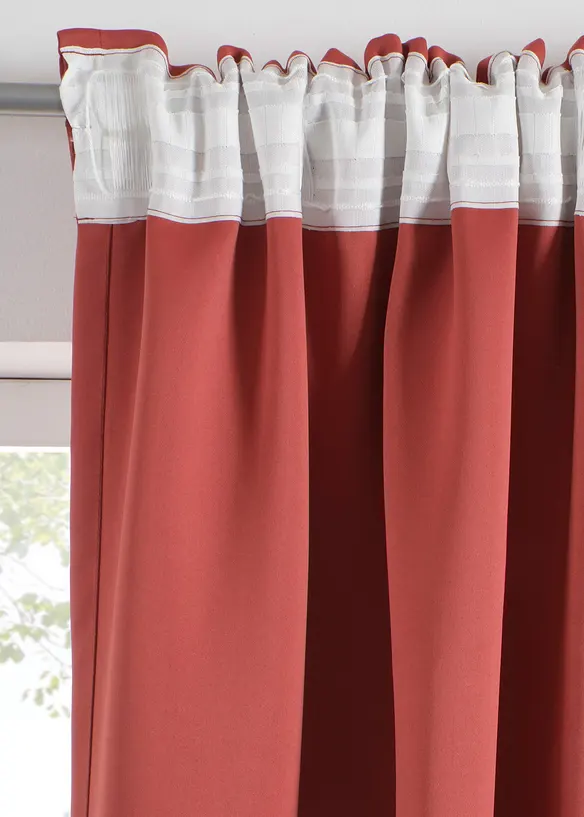 M&ouml;rkl&auml;ggande gardin, finns i flera storlekar (1 styck), bonprix