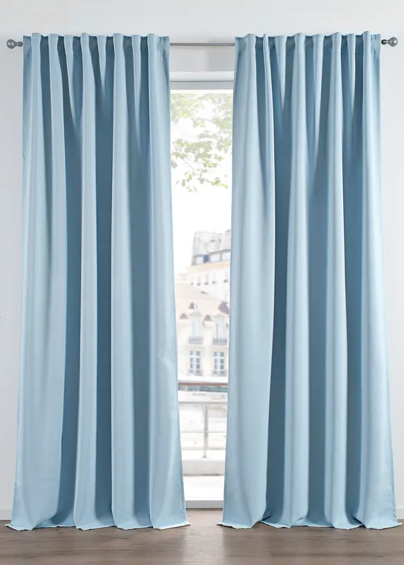 M&ouml;rkl&auml;ggande gardin, finns i flera storlekar (1 styck), bonprix