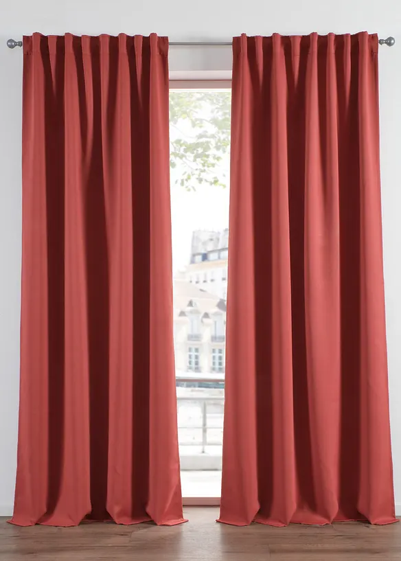 M&ouml;rkl&auml;ggande gardin, finns i flera storlekar (1 styck), bonprix