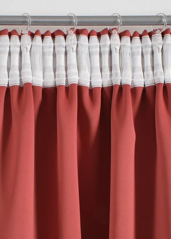 M&ouml;rkl&auml;ggande gardin, finns i flera storlekar (1 styck), bonprix