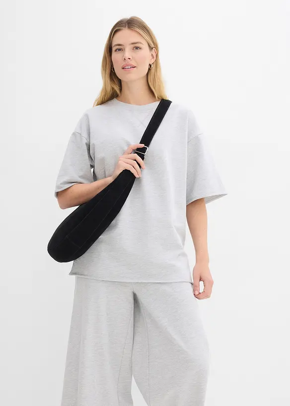 L&aring;ng sweatshirt i bomull, bonprix